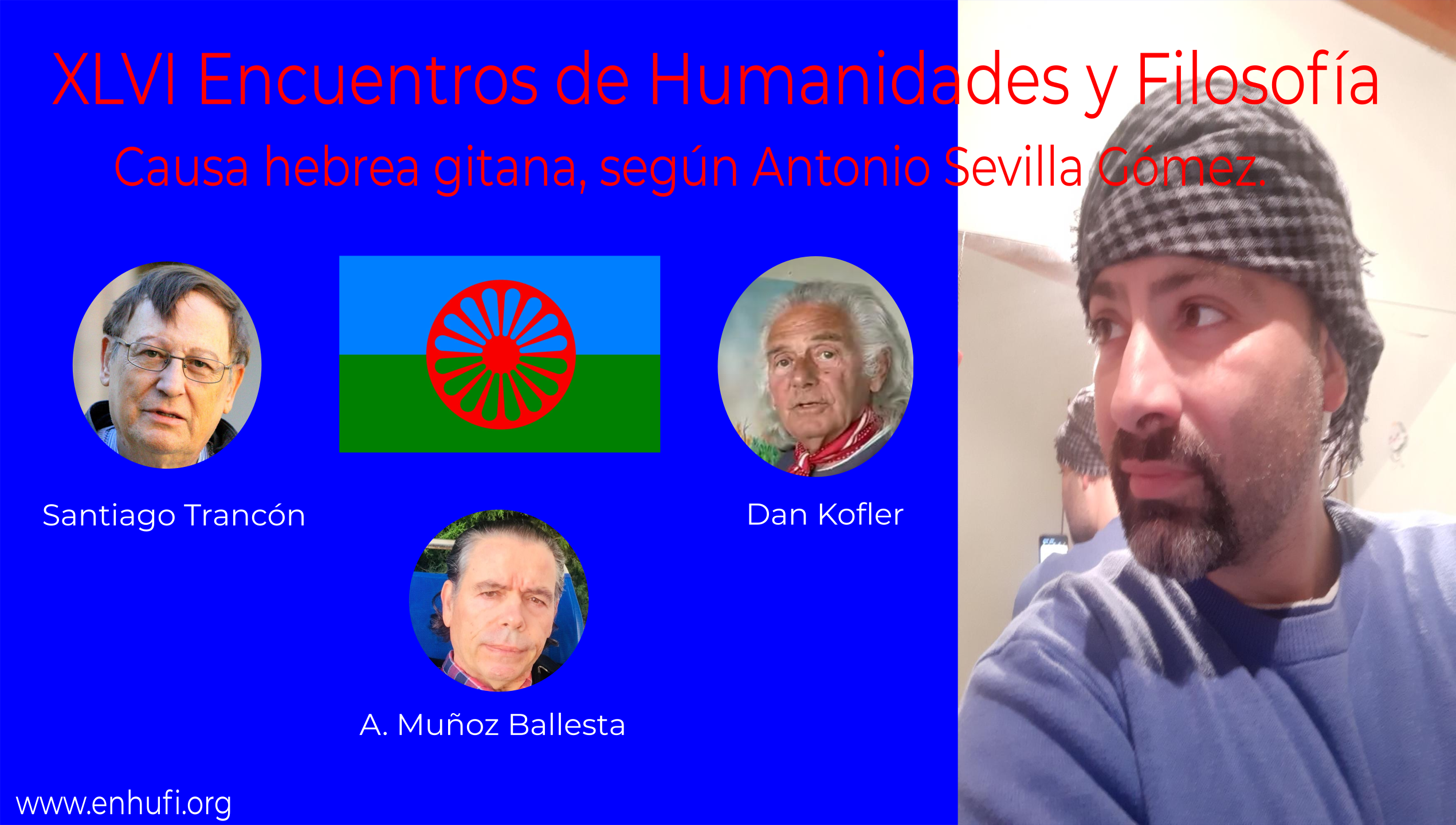 XLV Encuentros de Humanidades y Filosfofía, Literatura y vida, conversación con Rafael Narbona.
